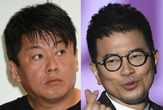 左から堀江氏、宮迫(東スポWeb)
