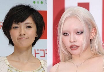 星野真里（左）とちゃんみな