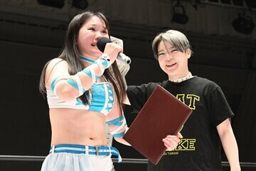 八神蘭奈に挑戦表明した儛島エマ