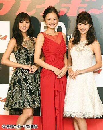 プレイボーイ　馬場ふみか　石川恋 写真：G乳・石川恋“生涯グラドル”宣言！馬場ふみかはヌードに興味あり