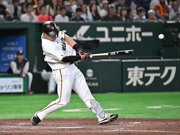 ５回、適時二塁打を放ったリチャード