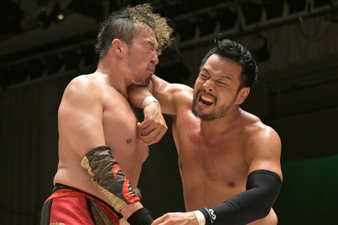 ノア】王者KENTA 丸藤正道と30分超え激闘制しV1「俺みたいな