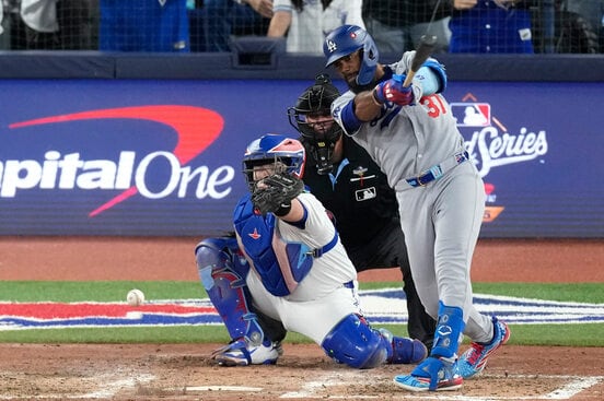 強打者のテオスカー・ヘルナンデス（ロイター）