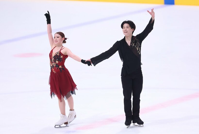 ９月の木下グループ杯に出場した紀平梨花と西山真瑚