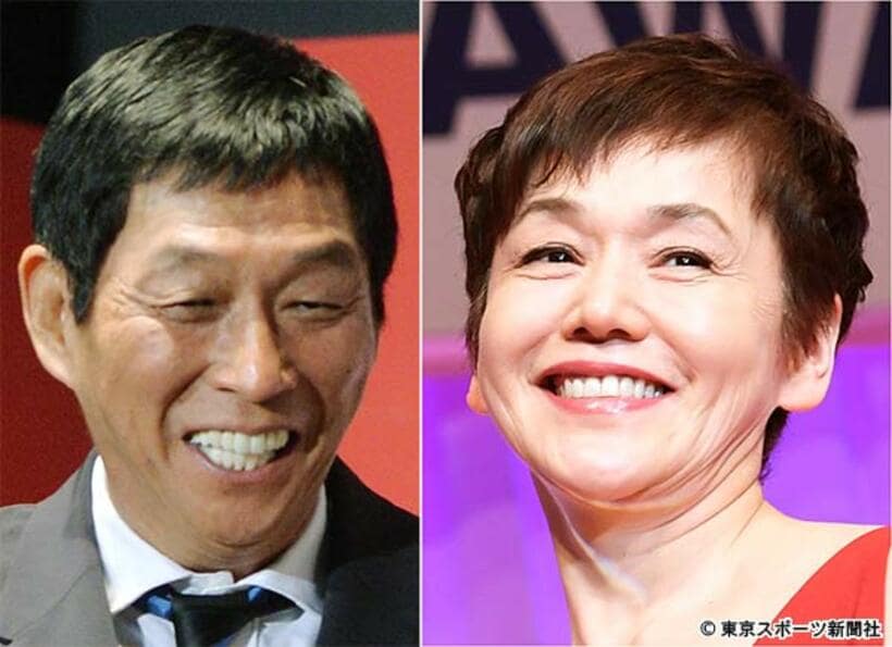 元妻・大竹しのぶ（右）の熱愛発覚を悔しがった？さんま