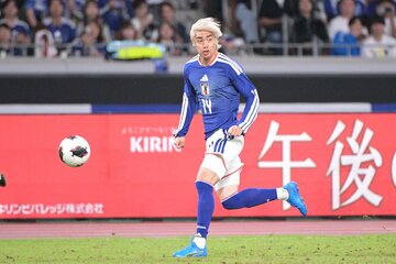 ニュージーランド戦は後半から途中出場したＭＦ伊東純也