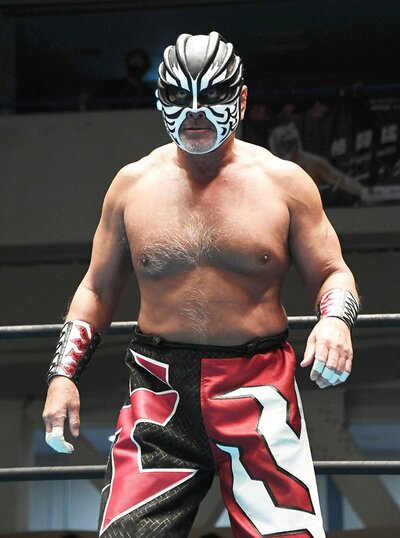 写真：【サイバーファイトフェス】武藤敬司引退と共に…ムタも見納めか
