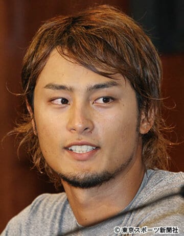 結婚報道を否定したダルビッシュ