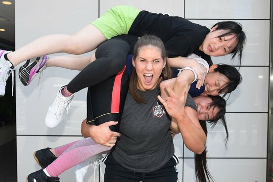 道場を襲撃し、マリーゴールドの新弟子を一気に３人担いだボジラ