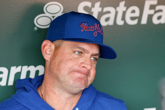 メッツのカルロス・メンドーサ監督（ロイター）