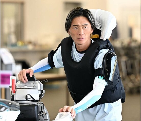 仕上がりに胸を張る峰竜太