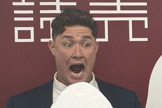 契約更改に臨んだ巨人・リチャード