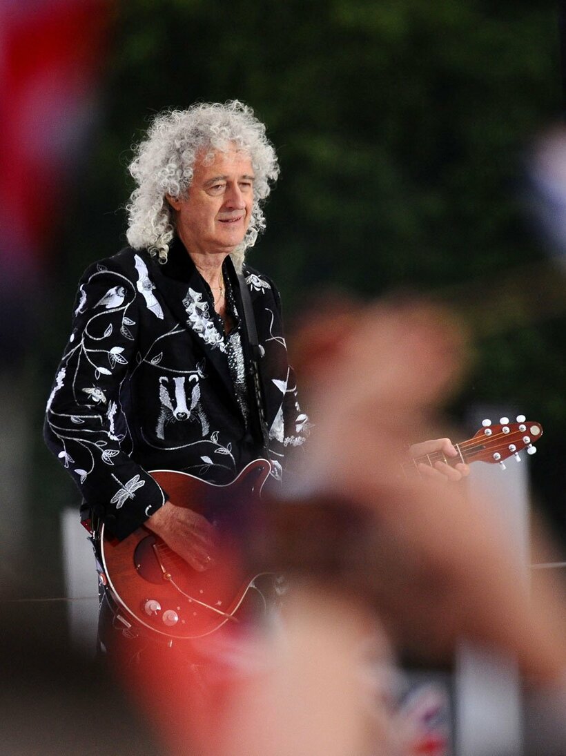  ゲスト出演するブライアン・メイ（ロイター）