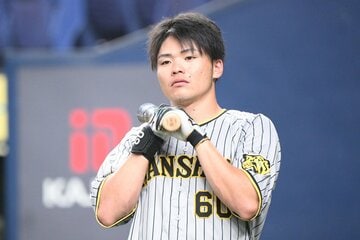 虎視眈々と外野レギュラーを狙う阪神・小野寺暖