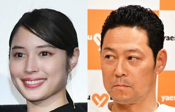  広瀬アリス(左)と東野幸治