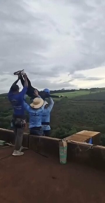ロープをつけ忘れたバンジージャンプで女性が死亡した（インスタグラムから）