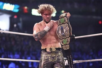 AEWの世界ヘビー級王者ウィル・オスプレイ（©All Elite Wrestling）