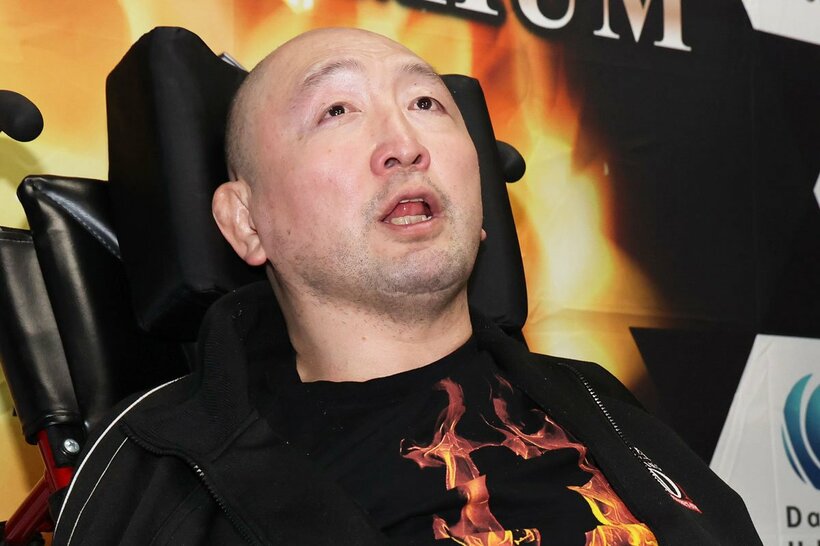 現在もリハビリに奮闘中の大谷晋二郎（写真は2023年）