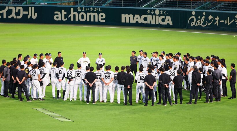 リーグ最速優勝を決めた阪神はファイナルステージまで実戦から遠ざかった