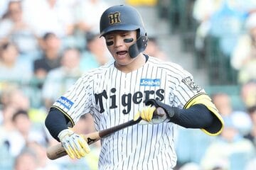 見逃し三振した森下