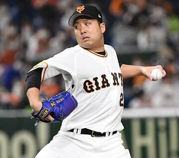  初勝利を挙げた巨人・今村