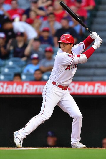  大谷翔平（ロイター＝USA　TODAY　Sports)