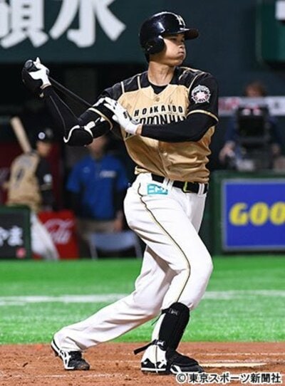 写真：日本ハム・大谷が再昇格後初打席 8回に代打で空振り三振 | 東