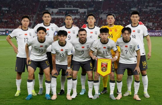 サッカー中国代表チーム（ロイター）
