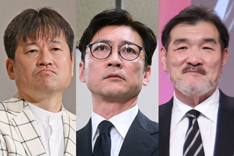 （左から）佐藤二朗、国分太一、福澤克雄監督