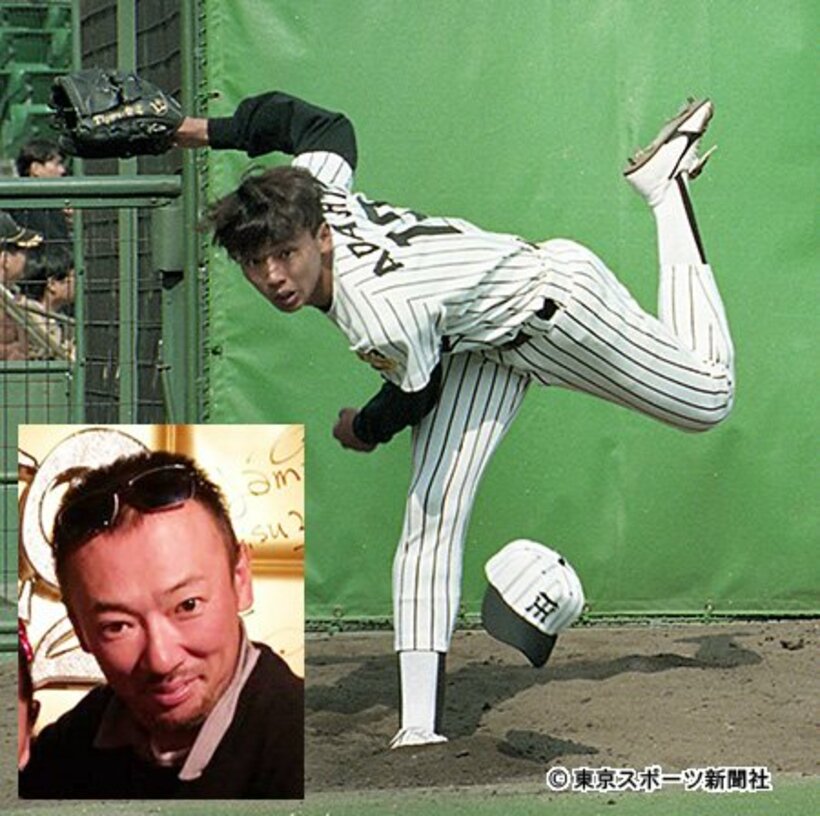 亡くなった元阪神投手・安達智次郎さん（囲み写真は近影）