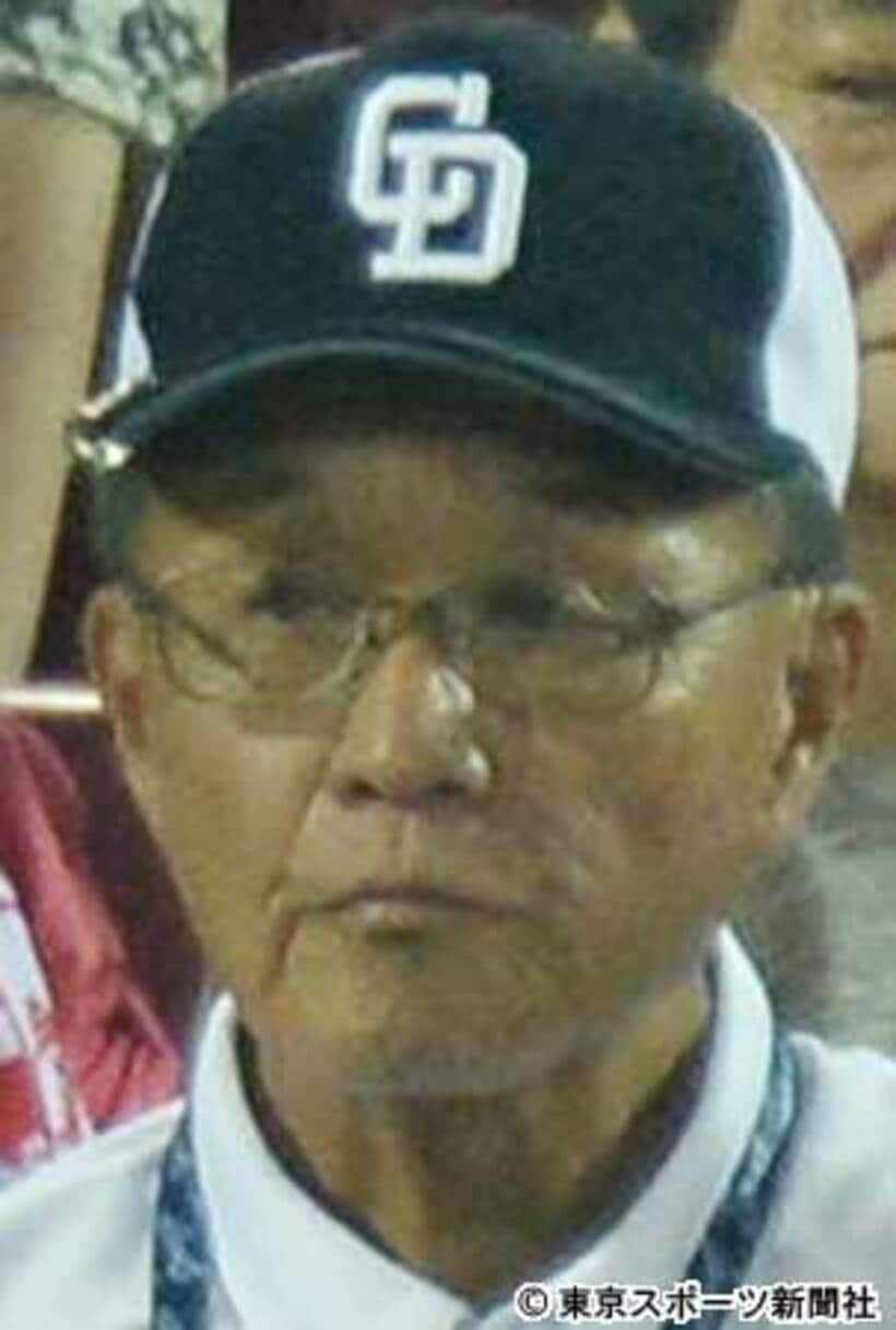 谷繁元信監督の父親・一夫さん