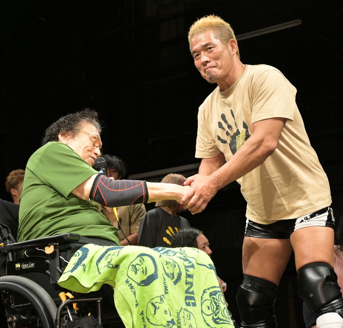 天龍プロジェクト】天龍源一郎 IJ挑戦の望月成晃に故・北尾さんの