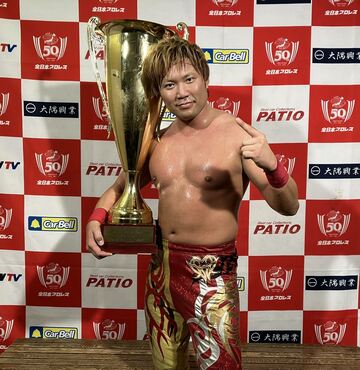  王道トーナメントを制覇した宮原（東スポWeb）