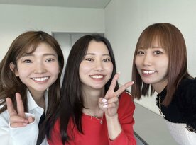 左から登みひ果、武井莉里佳、星奈美紗希