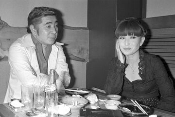 ５０年前…黒柳徹子と若山富三郎（１９７５年）