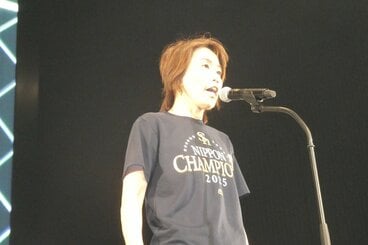 オープニングセレモニーに登場した池千夏