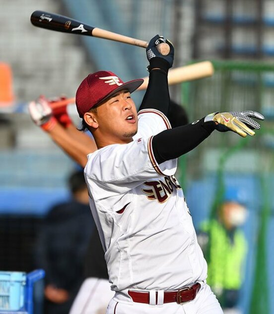  ようやくの一発も浅村自身はいたってマイペース
