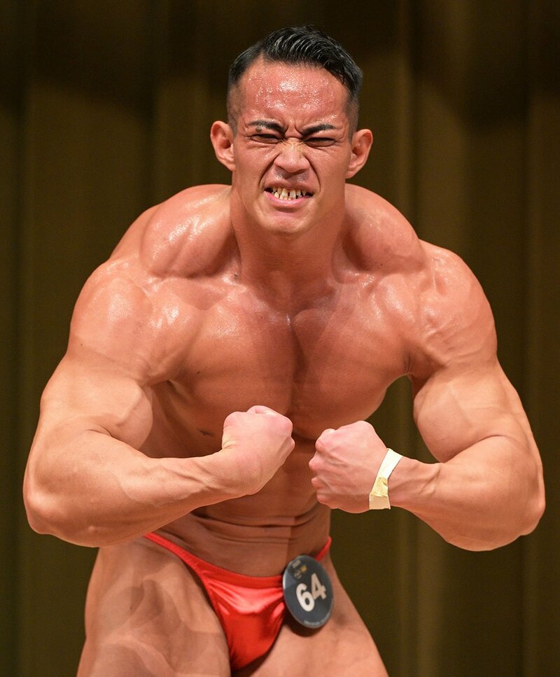 写真：【FWJ】高田晃志が誇る〝芸術的肉体美〟 今後は「プロ戦で