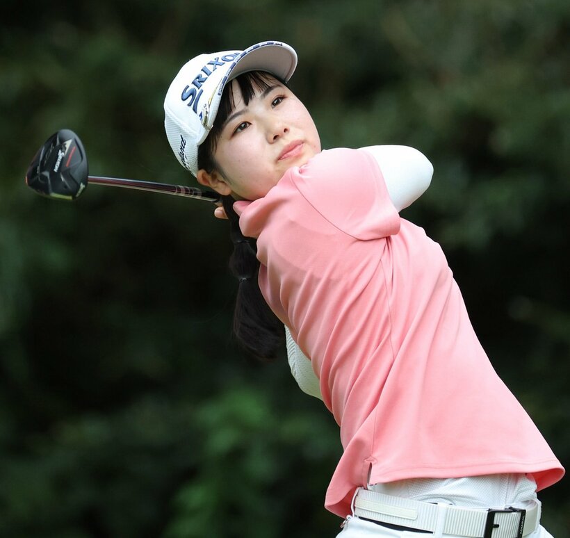  １５番ではプロデビュー後初となるイーグルも奪った尾関彩美悠（東スポWeb）