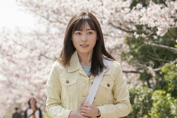  クランクイン時の福原遥(ＮＨＫ提供)