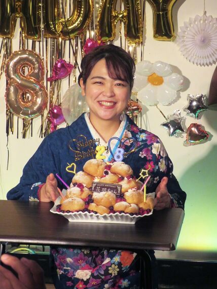 バースデーライブを開催した平山花羽