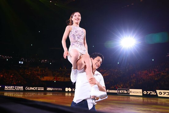 ペア日本初の五輪メダルを狙う三浦璃来(上)、木原龍一の「りくりゅう」