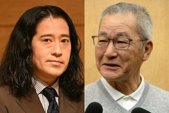 又吉直樹（左）を後輩芸人としてイジった大竹まこと