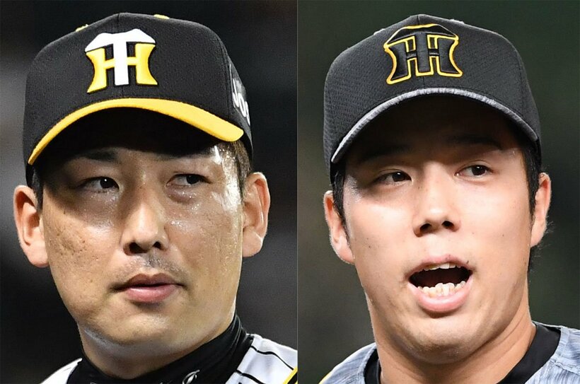  左から岩崎、青柳