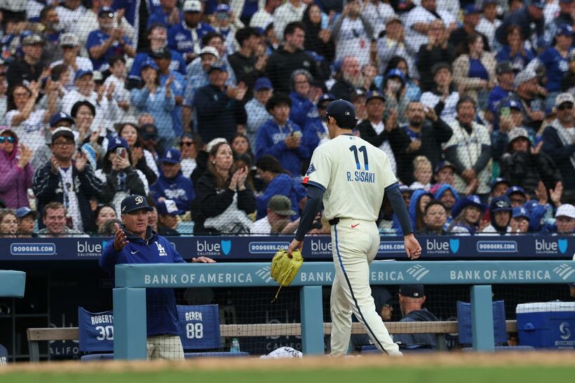 佐々木朗希 １試合３被弾はメジャー自己ワースト（ロイター）