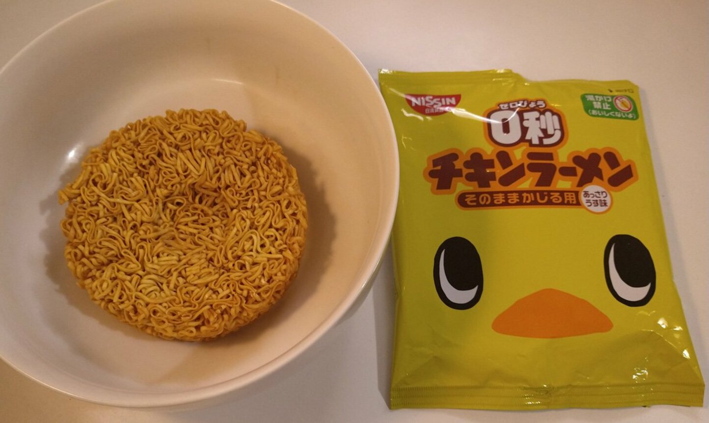 日清「0秒チキンラーメン」