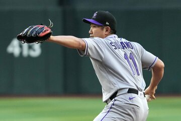 10人を選出したロッキーズ・菅野智之（ロイター）