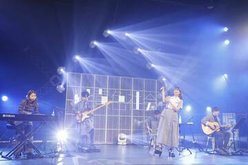  オンラインライブを行った「緑黄色社会」（日清食品パワーステーションリブートで）