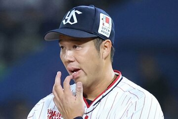 新天地ヤクルトでは初の春季キャンプとなった青柳晃洋