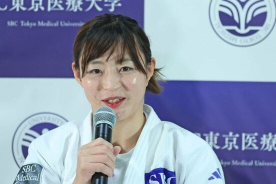 引退を発表した角田夏実